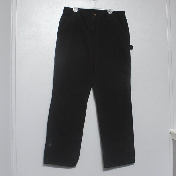 Carhartt black canvas carpenter pants - Picture 1 of 10